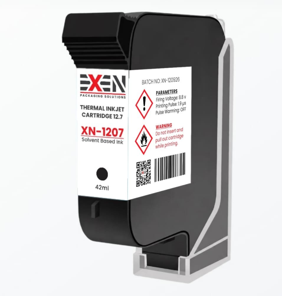 EXEN XN-1207 Thermal Inkjet Cartridge for Industrial Coding and Marking